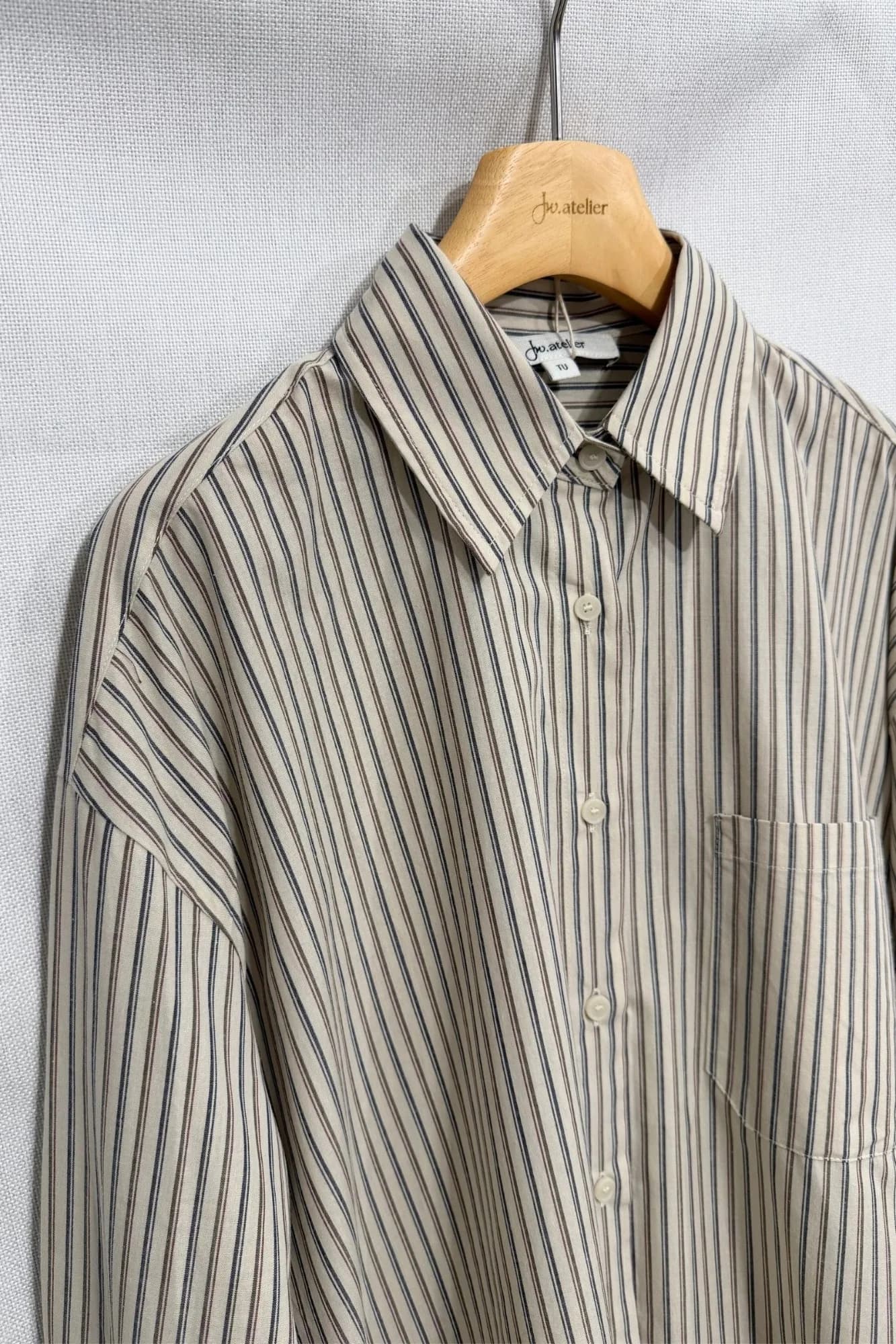 CHEMISE RAYÉE Bleu