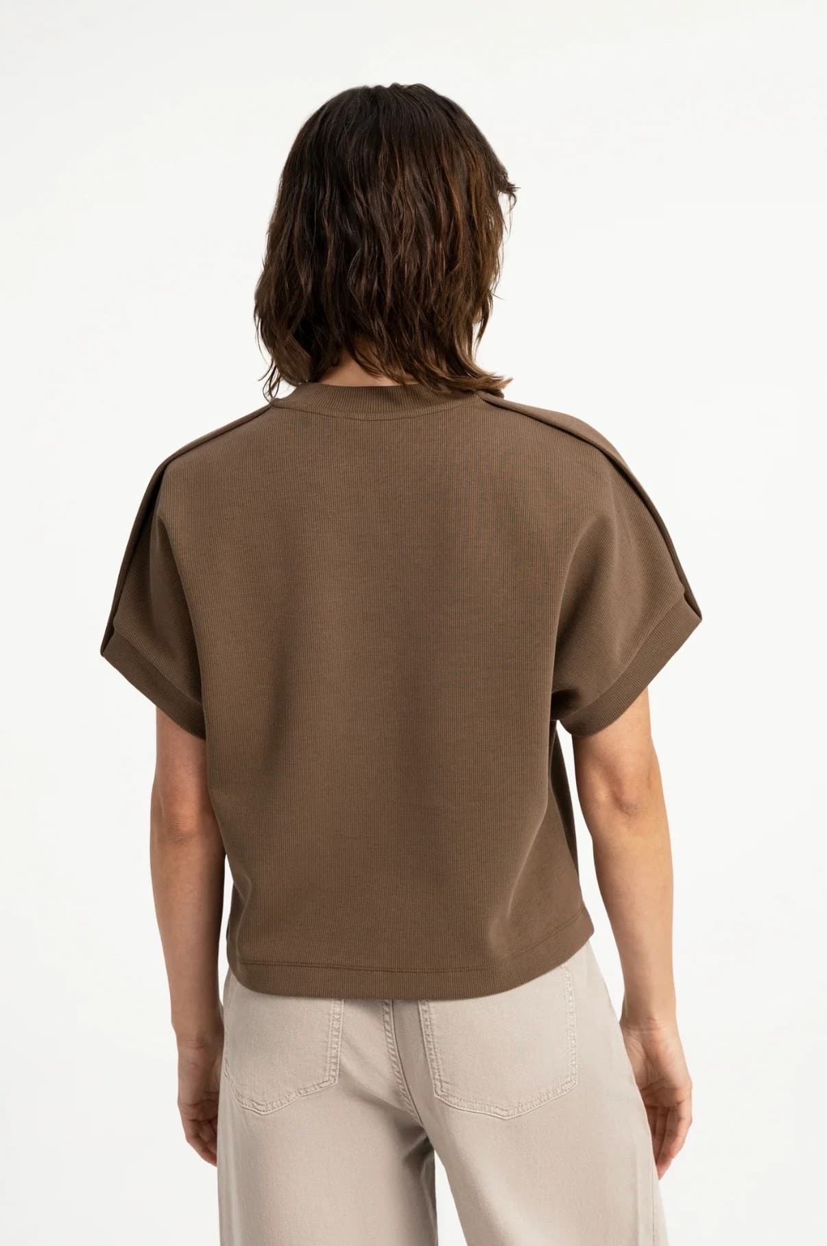 SWEAT YAYA Teak Brown