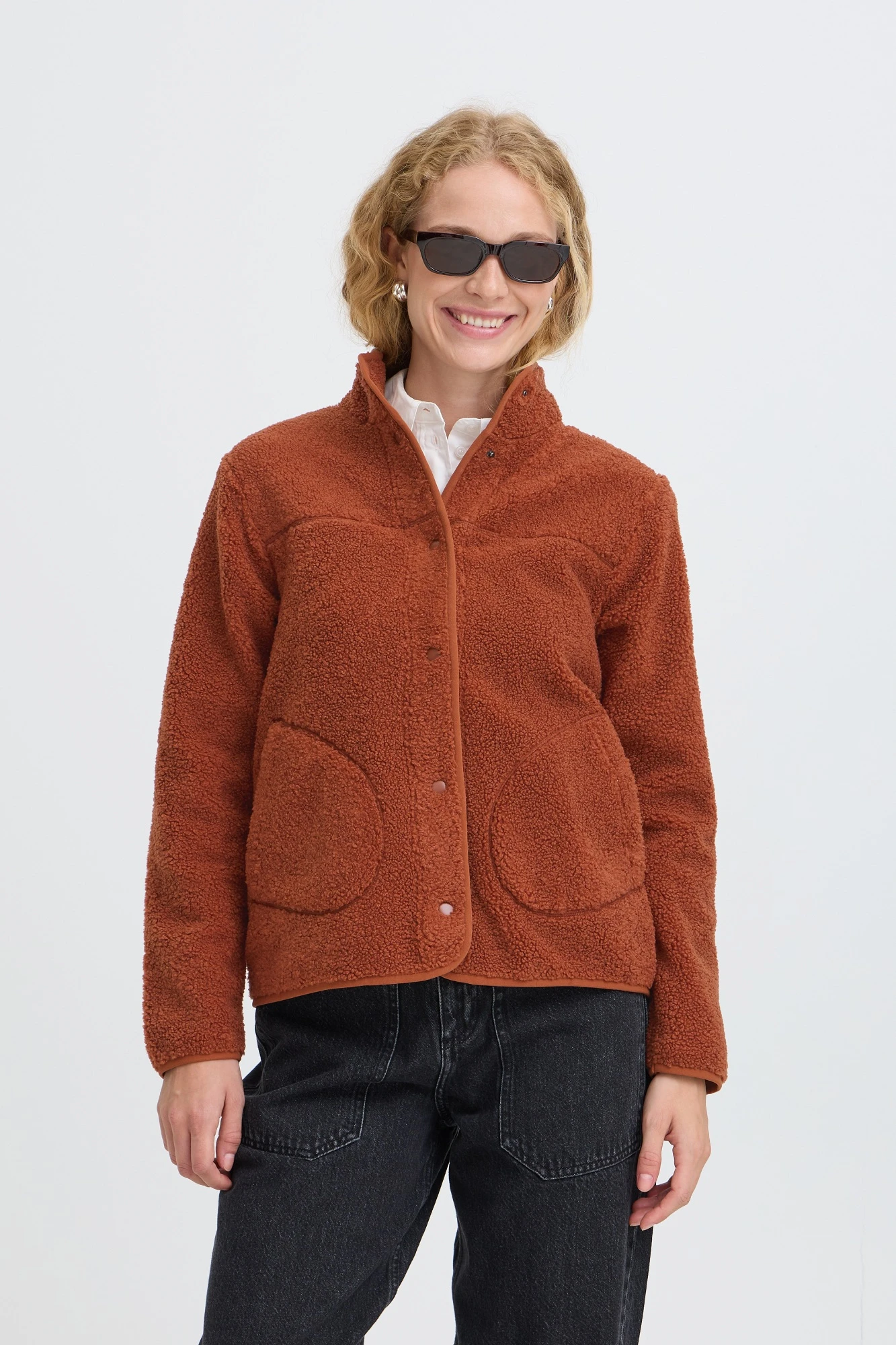 VESTE ANTINO Terracotta