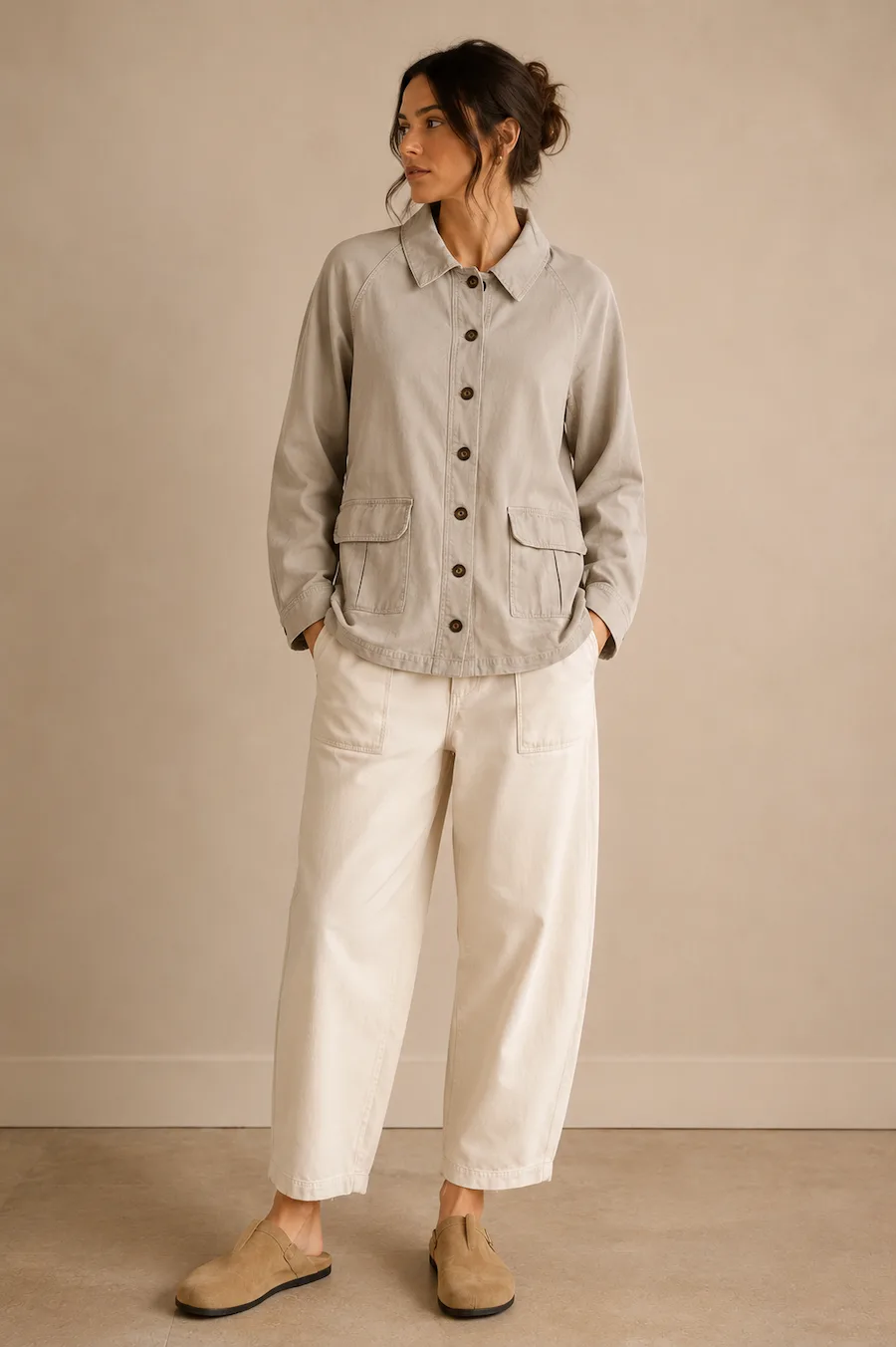 SAMUEL JACKET Almond