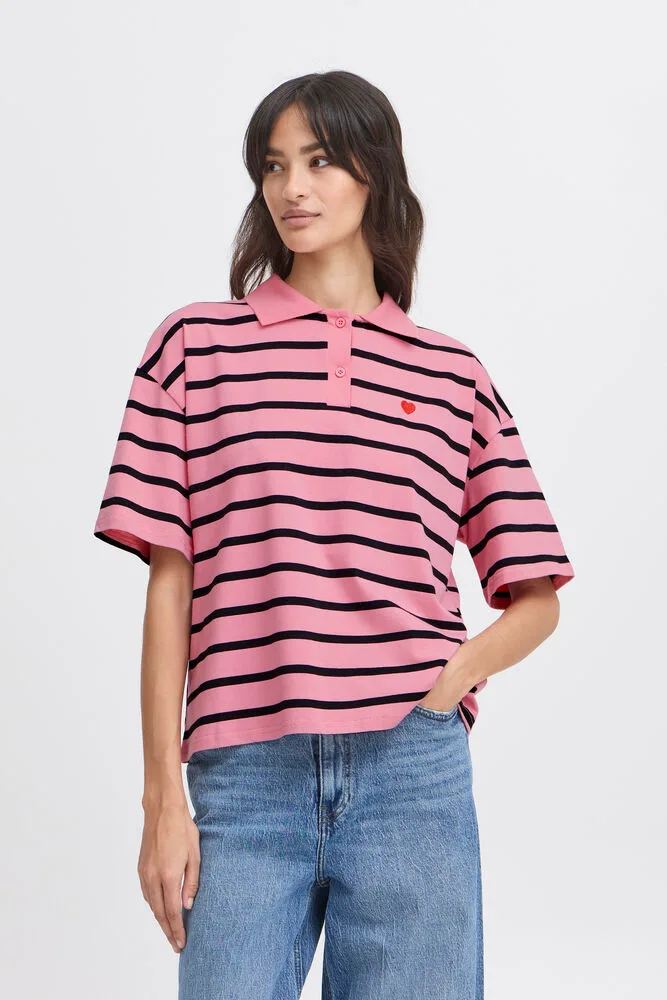 PRINTON TOP Rose