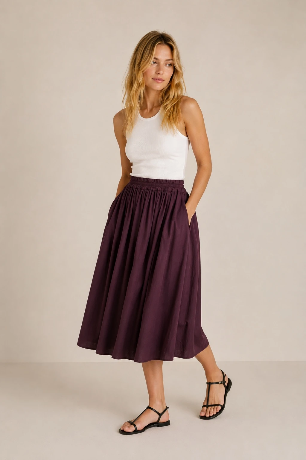 JUPE FRANCE Prune