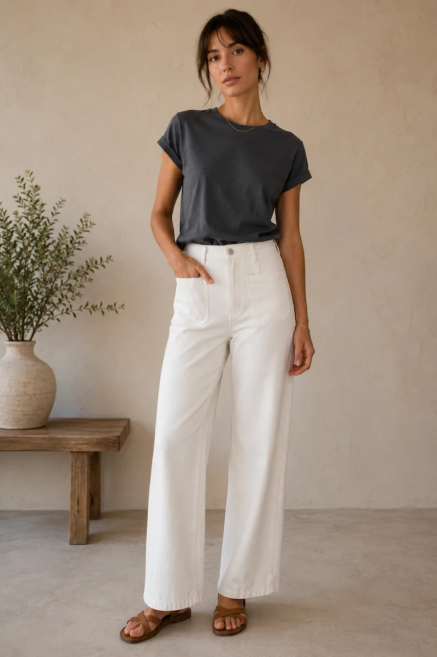 IMPERIAL PANTS Ecru