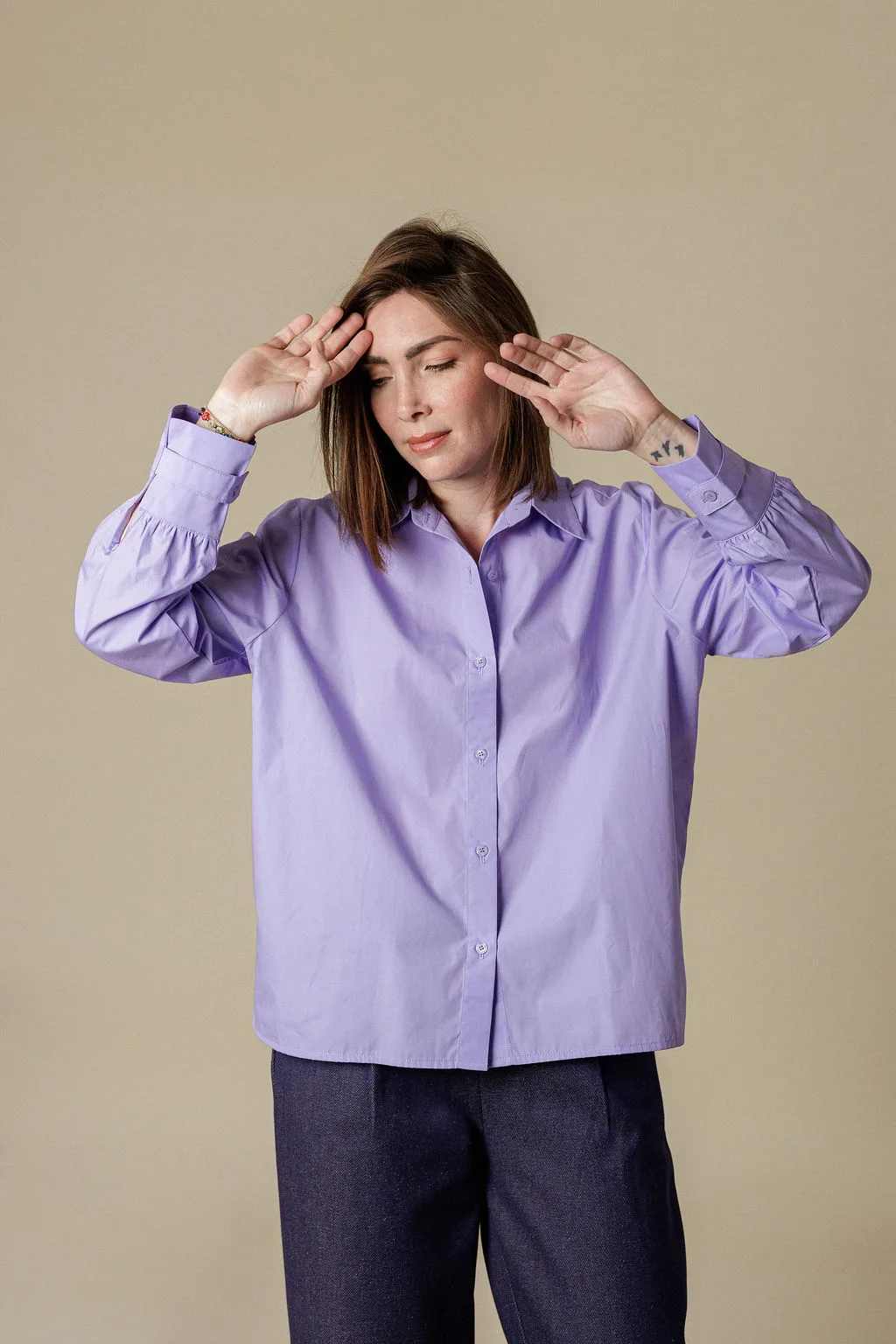 BLANCHE BLOUSE Parme