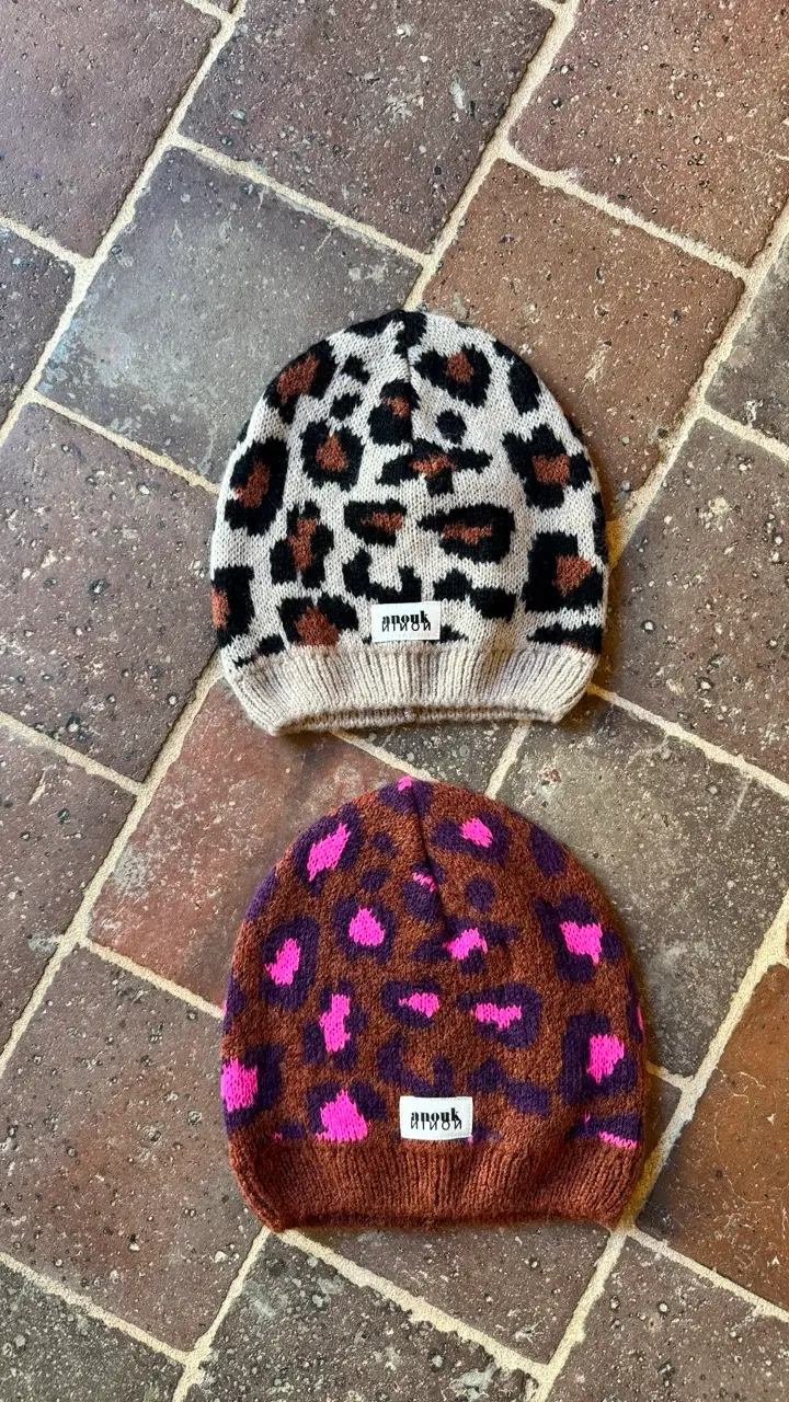 BONNET LÉOPARD