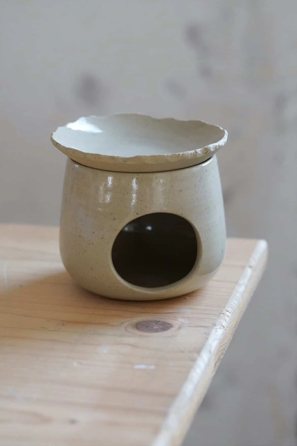 CERAMIC HEART-SHAPED MUG Céramique