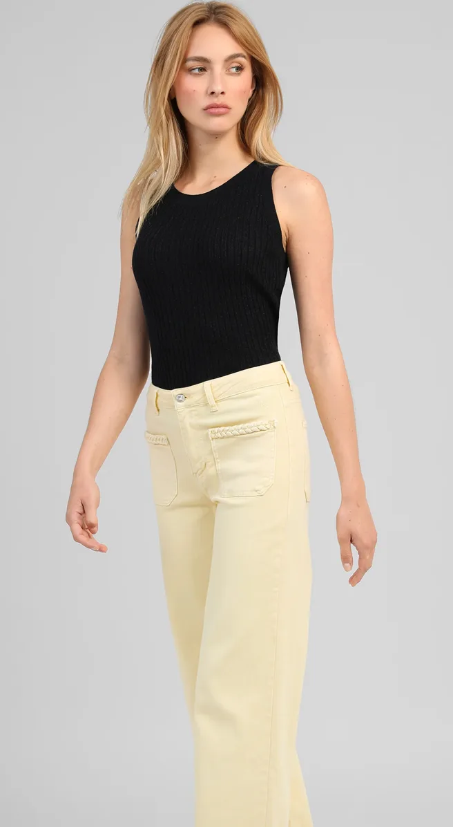 PATRI PANTS Bleu clair