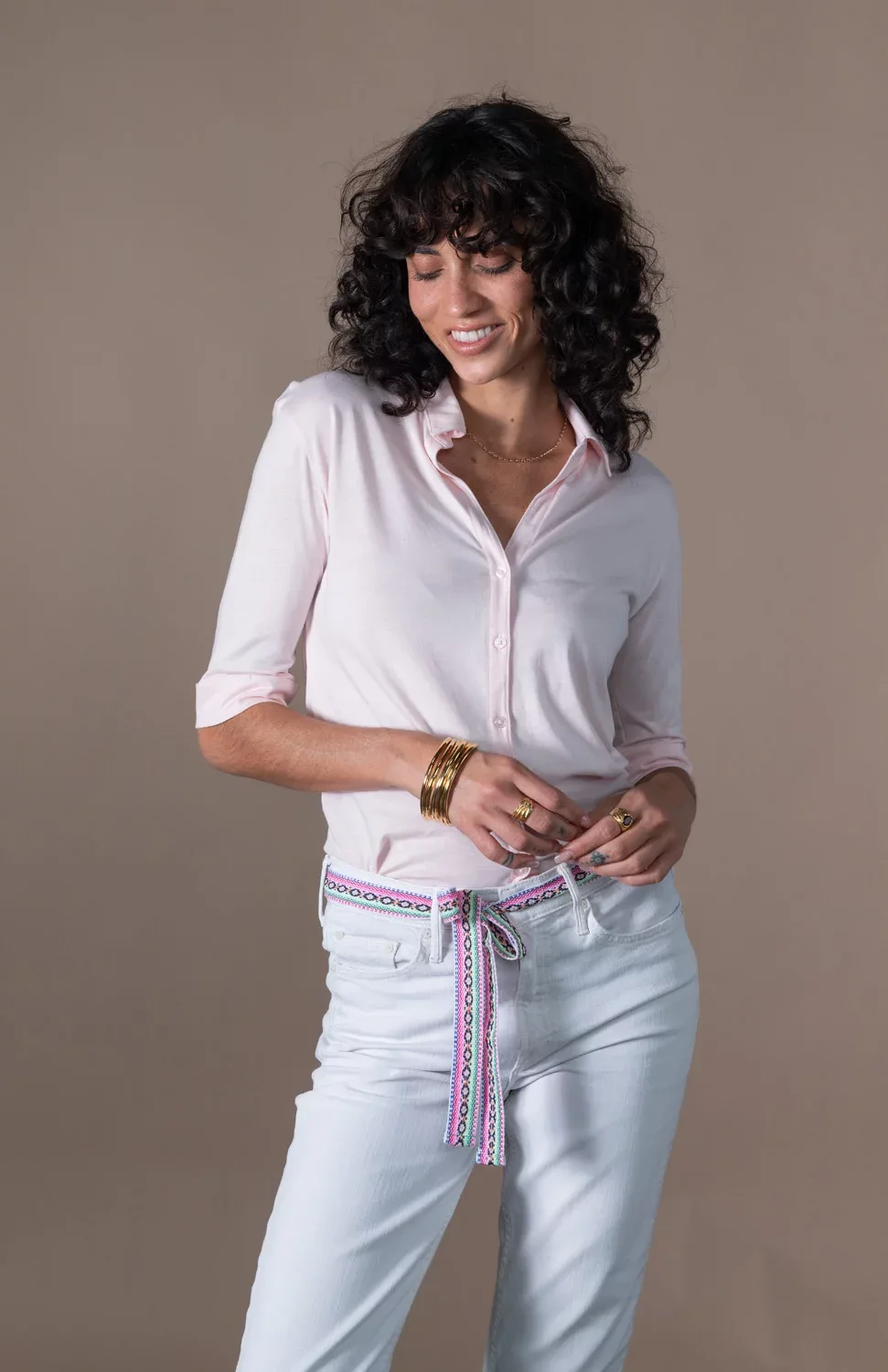 LILI BLOUSE Majorelle