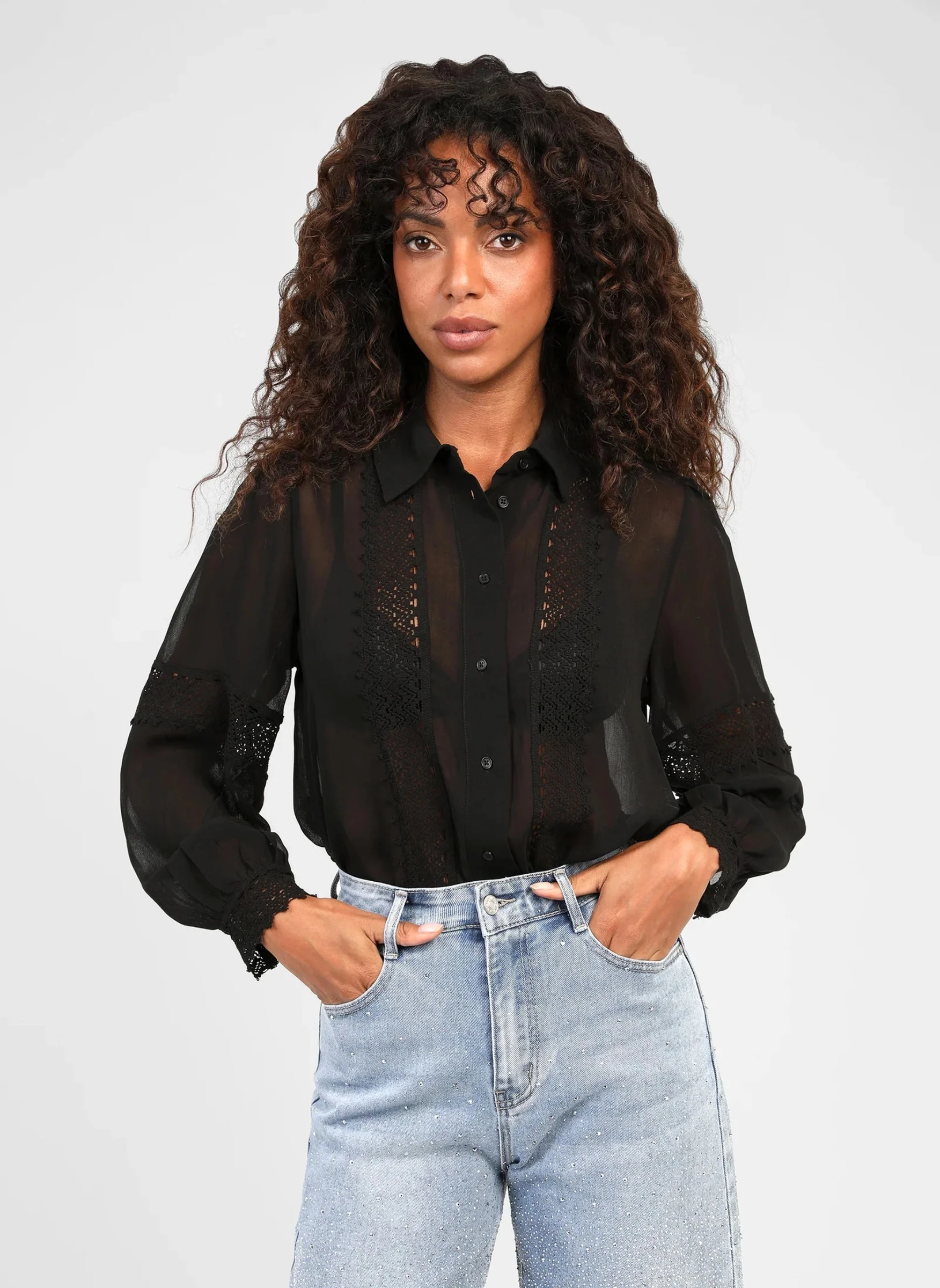 BLOUSE SIDONIE Noir