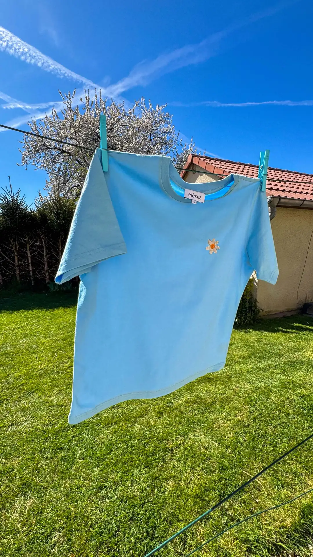ADÉ TEE-SHIRT Ciel